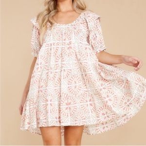 Cleobella babydoll short dress